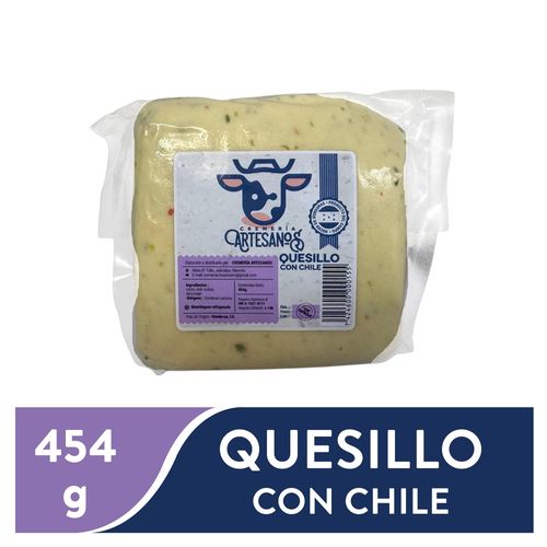 Quesillo Con Chile Cremeria - 454 g