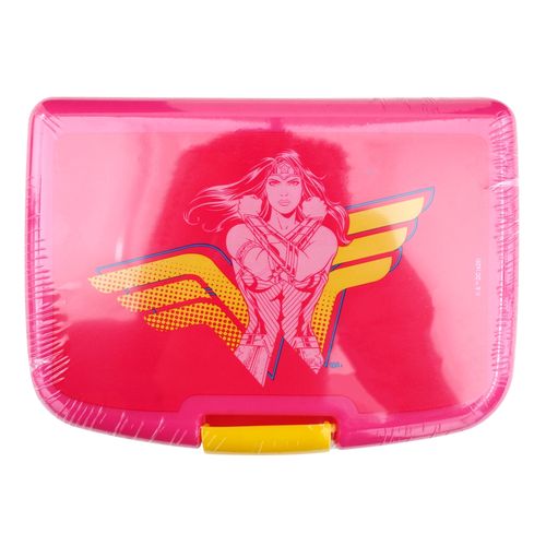 Mujer Maravilla Contenedor Plastico