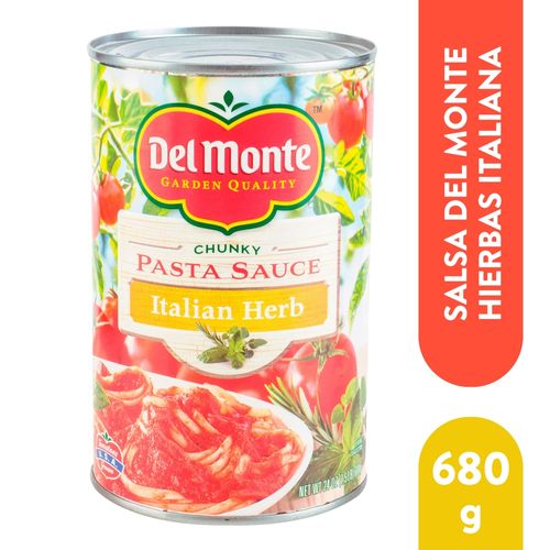 Salsa Del Monte Hierbas Italianas - 680 g
