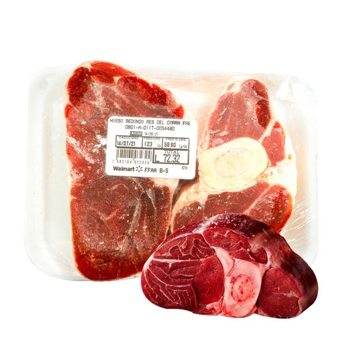 Hueso Del Corral Redondo Res Fresco Granel - 1Lb
