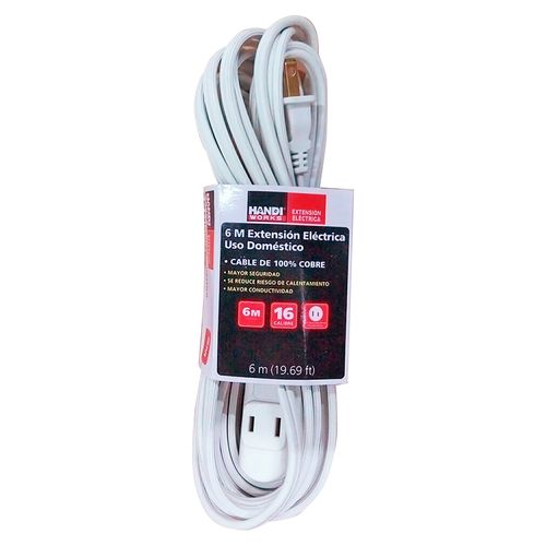 Extension Domestica Handiworks Color Blanca -6M