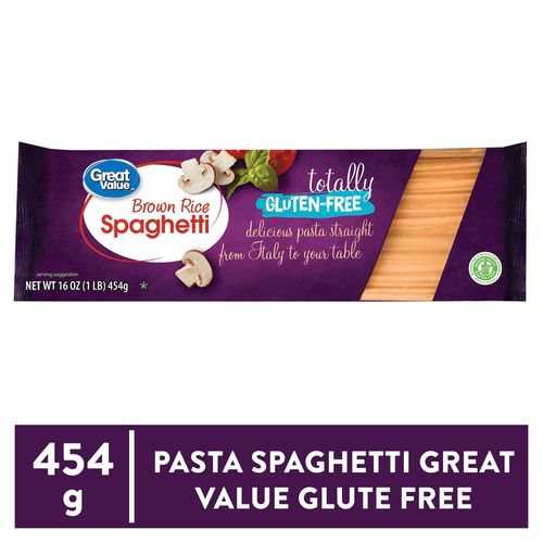 Pasta Great Value Libre De Gluten  - 454g
