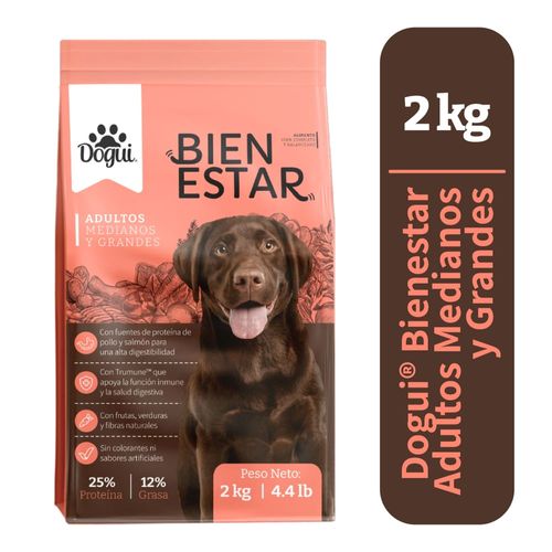 Alimento Dogui Bienestar para adulto - 3000 ml