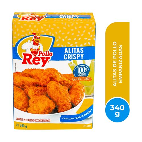 Alitas De Pollo Pollo Rey Crispy  - 340 g