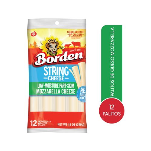 Queso Borden Mozzarella En Palitos - 340 g