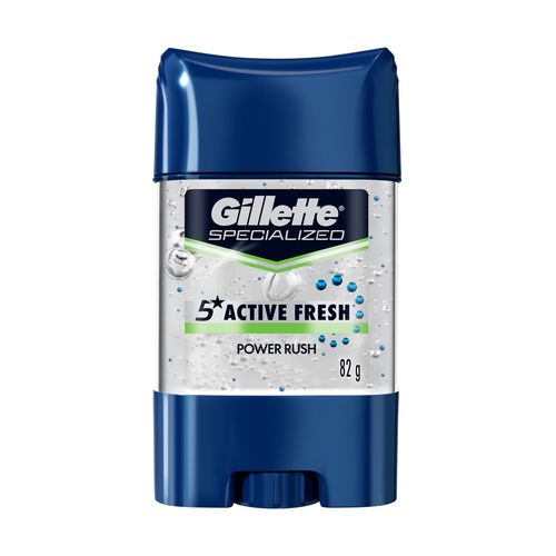 Antitranspirante Gillette Power Beads Power Rush Gel Invisible 82 g