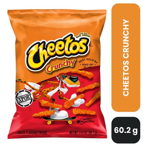 Snacks Frito Lay Cheetos Crunchy - 60.2 g