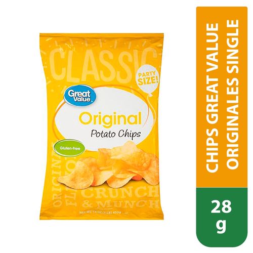 Chips Great Value Original Single - 28 g
