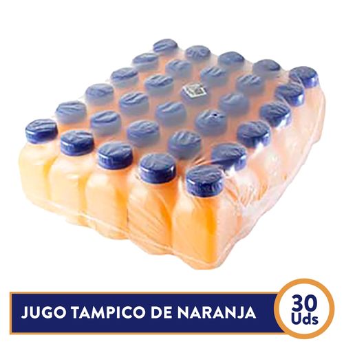 Jugo Tampico Vaso Naranja 30Pk 235Ml