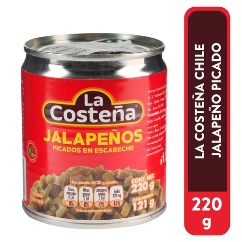 Chile La Costeña Picado Escabeche 121gr
