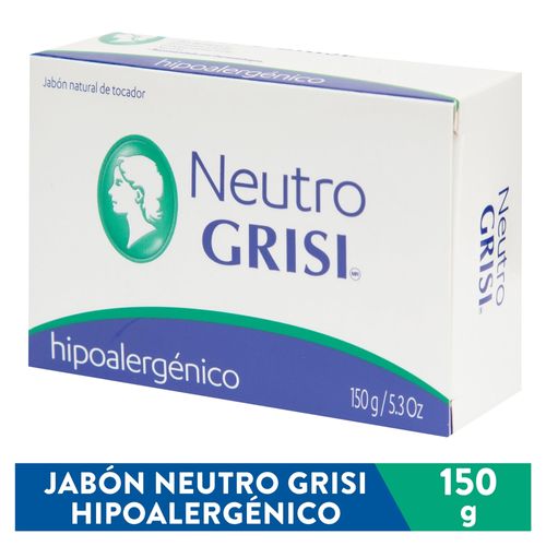 Jabón Grisi Neutro En Barra - 150 g