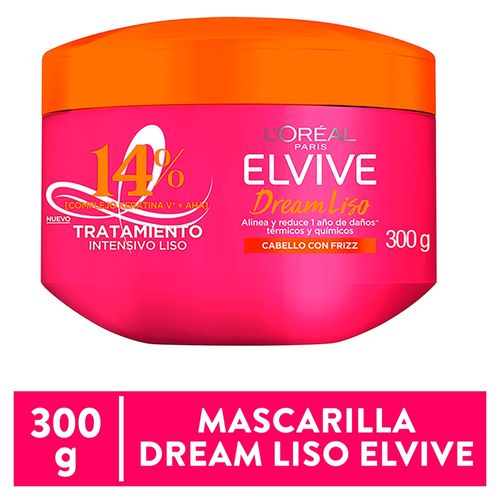 Tratamiento Capilar Elvive Dream Liso 300 g