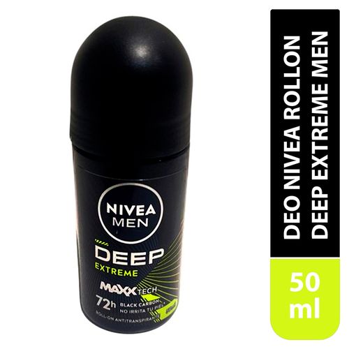 Desodoran Nivea Rollon Deep Extreme 50gr
