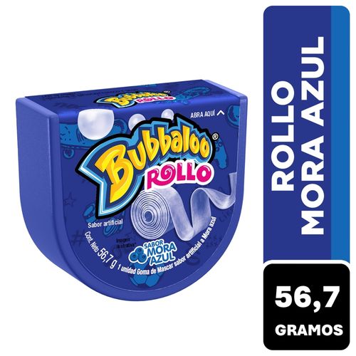 Goma Mascar Bubbalo Roll Moraazul 56.7gr