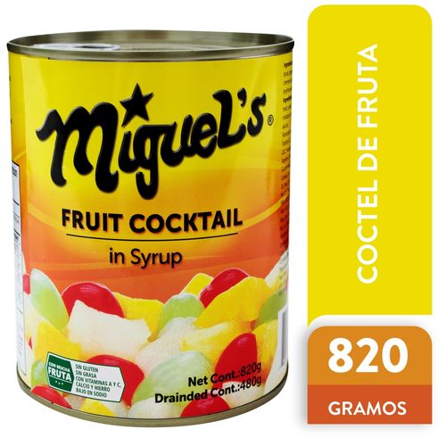 Coctel Miguel's De Frutas - 820 g