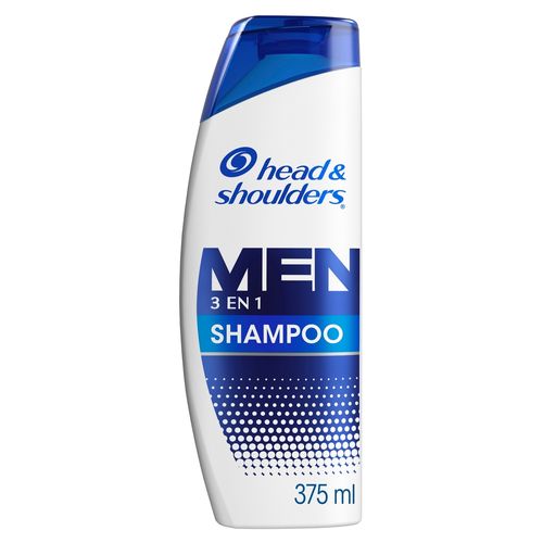 Shampoo Head & Shoulders 3 En 1 Men 375 ml