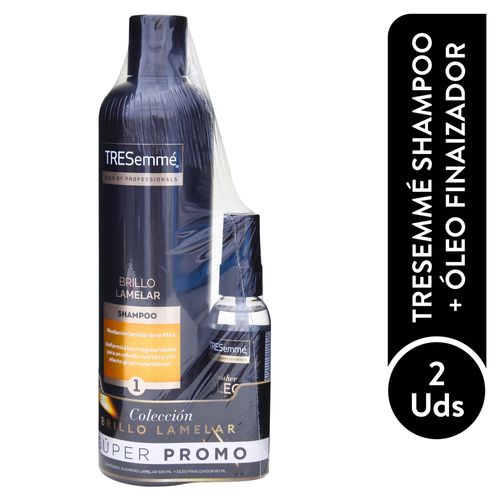 Pack Shampo Tresemme Lamela Finish 560ml