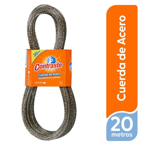 Cuerda Contraste De Acero 20 Metros 1 ud