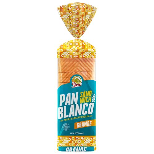 Pan Sinai sándwich Grande - 540 g