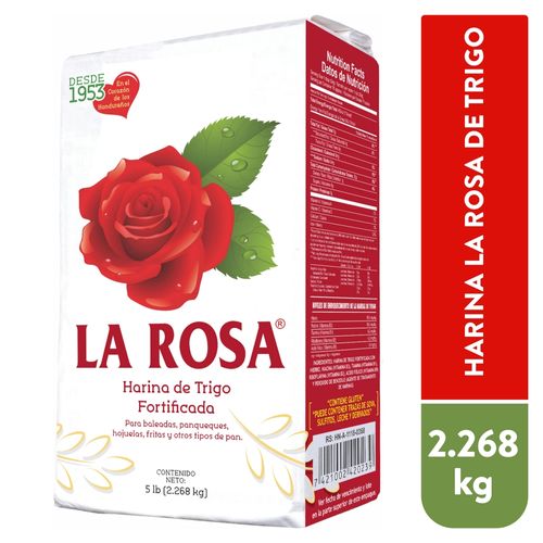 Harina La Rosa De Trigo - 2.268 Kg