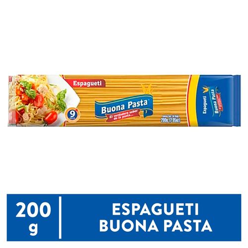 Espagueti Buona Pasta Número 9 - 200 g