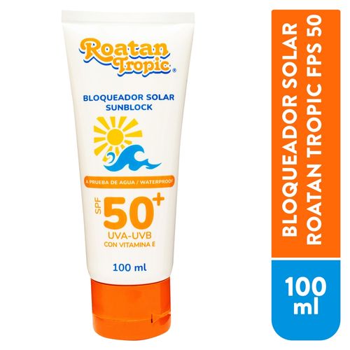 Protector solar Roatan Tropic FPS 50 - 100 ml