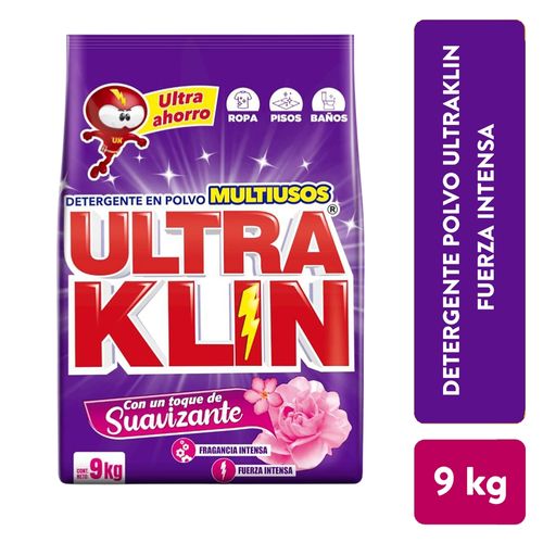 Detergente Ultraklin Polv Intensa 9000gr