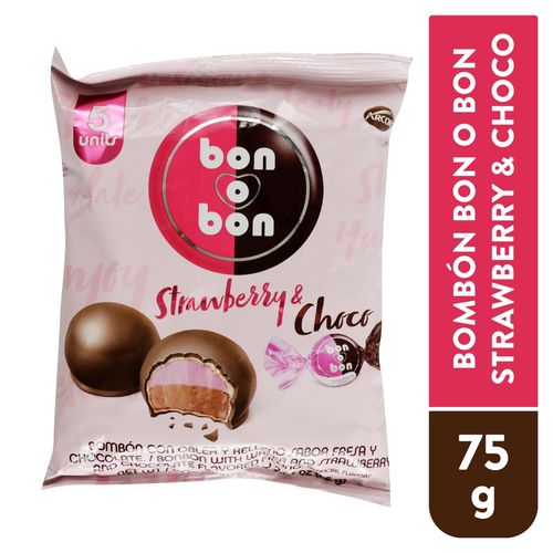 Chocolate Bon O Bon Fresa - 75 g
