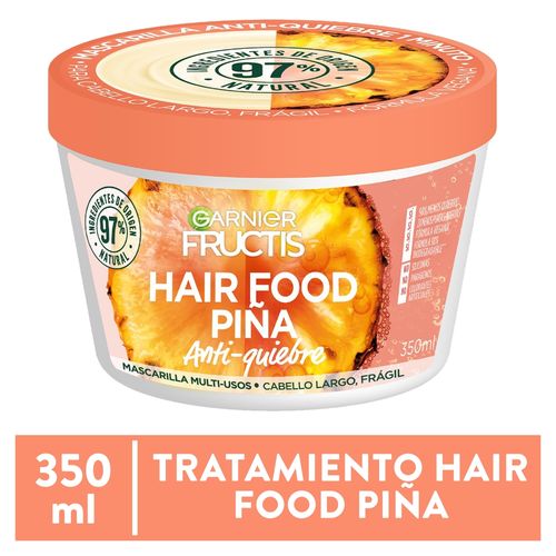Mascarilla Anti-Quiebre Garnier Fructis Hair Food Piña - 350 ml