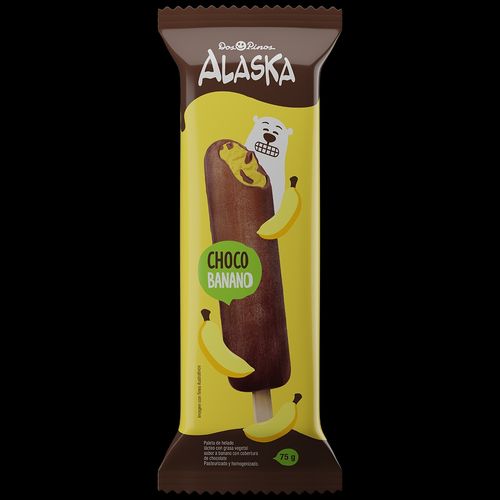 Paleta Dos Pinos Alaskachocobanano 75 g