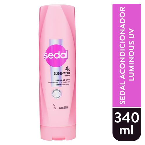 Acondicionador Sedal Glicólico Luminoso en Crema - 340 ml