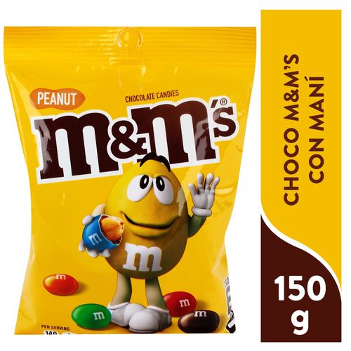 Chocolate Marca M&M'S Mil Chocolate Maní - 150.3g