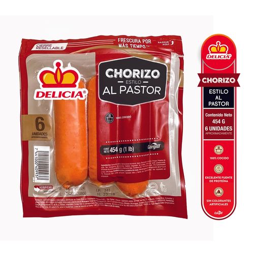Chorizo Delicia al Pastor - 454 g