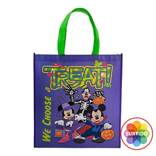 Bolsa Disney recoge dulces Halloween diseños surtidos
