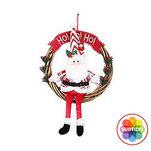 Corona Holiday Time Santa Snowman Navidad