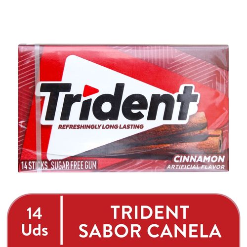 Goma Trident Cinnamon 14uni 26.6gr