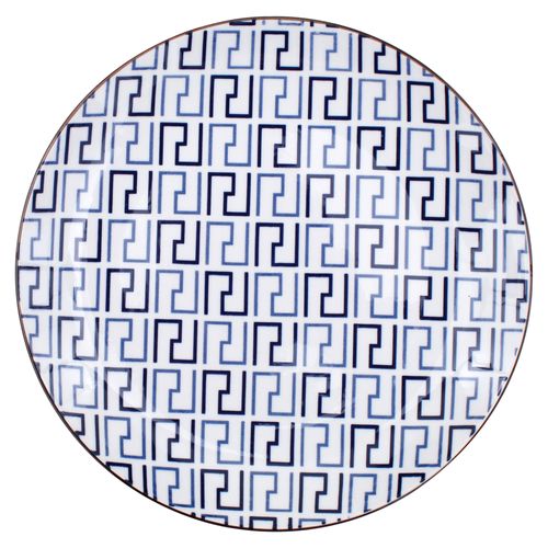 Ms Plato Pastelero De Porcelana 7 5