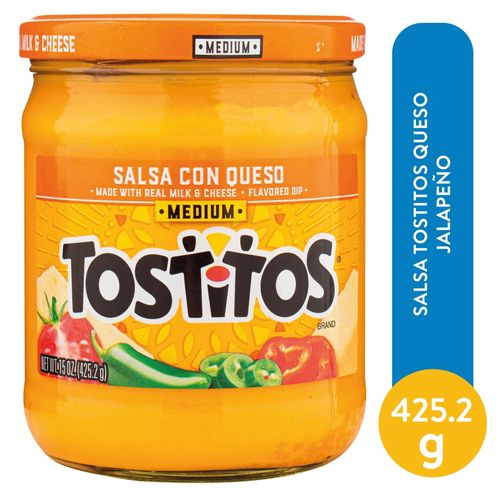 Salsa Tostitos Queso Jalapeño - 425.2 g