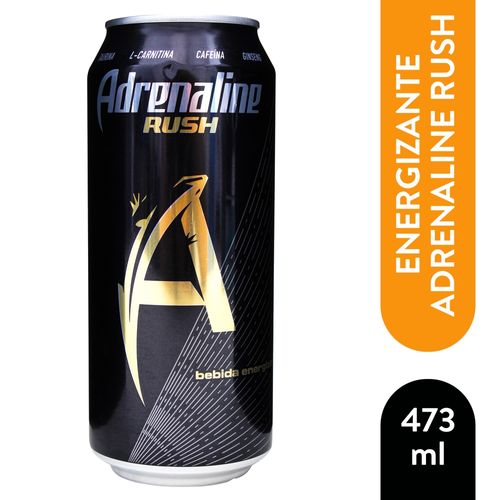 Bebida Adrenaline Energizante Rush Lata - 473ml