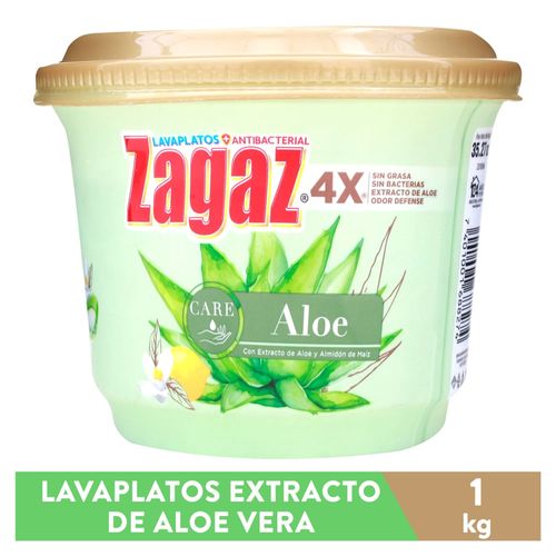 Lavaplatos Zagaz care aloe - 1000 g