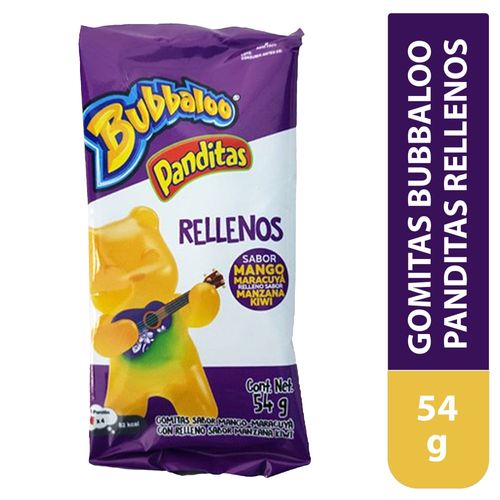 Gomita Bubbaloo Panditas Relleno 52.5gr