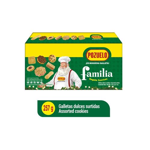 Galletas Pozuelo Familia Navidad - 257 g