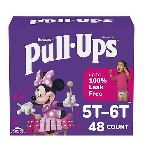Pañales Huggies Pull Ups Niña 5T 6T - 48 uds