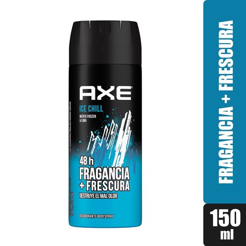 Desodorante Axe Ice Chill Menta Frozen y Lima en Spray - 150 ml