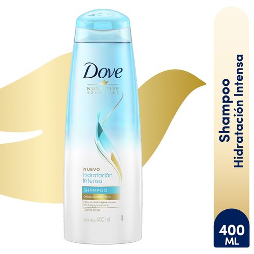Shampoo Dove Hidratacion Intensa en Líquido - 400 ml