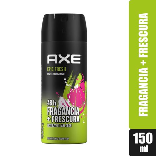 Body Spray Axe Epic Fresh en Aerosol - 150 ml