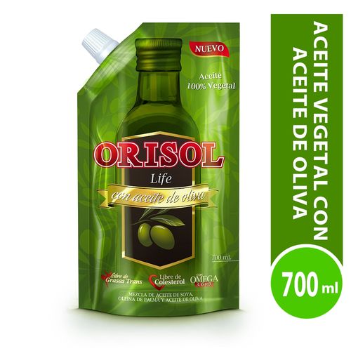 Aceite Orisol Oliva Life con Aceite de Oliva 700 ml