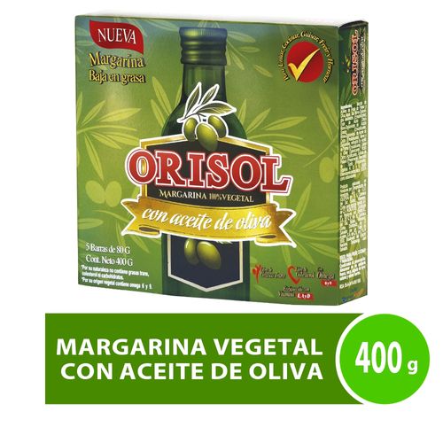 Margarina Orisol Con Aceite Oliva - 400 g