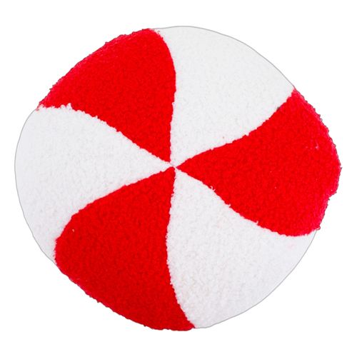 Cojín Holiday Time Decorativo Blanco Y Rojo