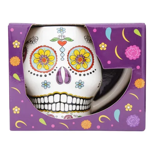 Taza Gv Calavera Halloween Marshmel 24gr